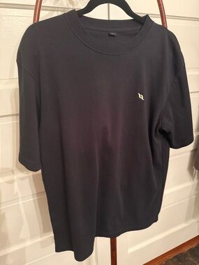 Mens Back on Track Welltex Therapeutic T Shirt Black Short Sleeve Recovery Top L